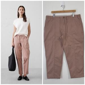 NWT Banana Republic Tapered Ankle Chino Pants Size XL Desert Rose Mid Rise